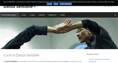 Desktop Screenshot of danzasensibile.com